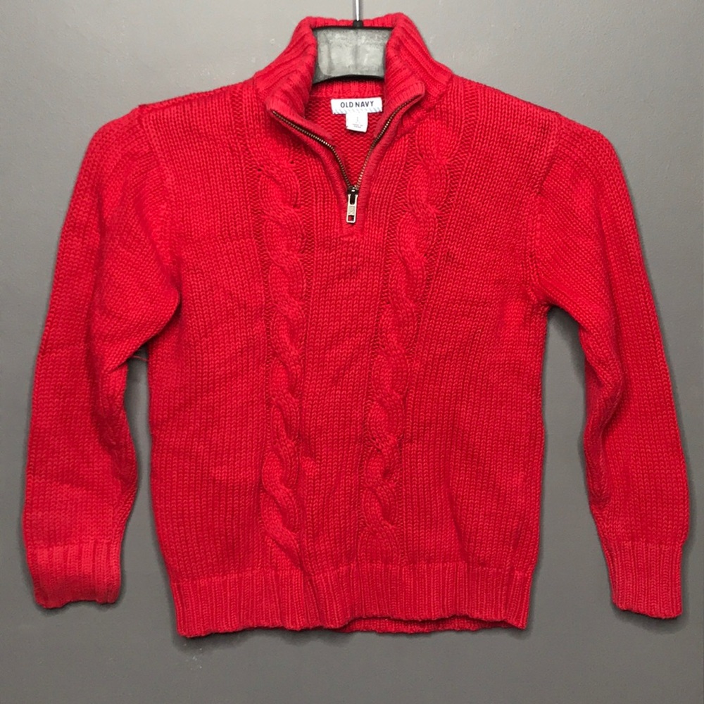Boys Old Navy Red Sweater